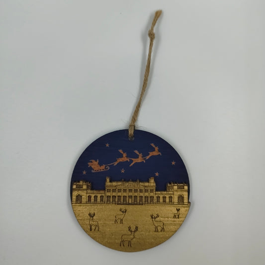 Harewood North Facade Wooden Bauble