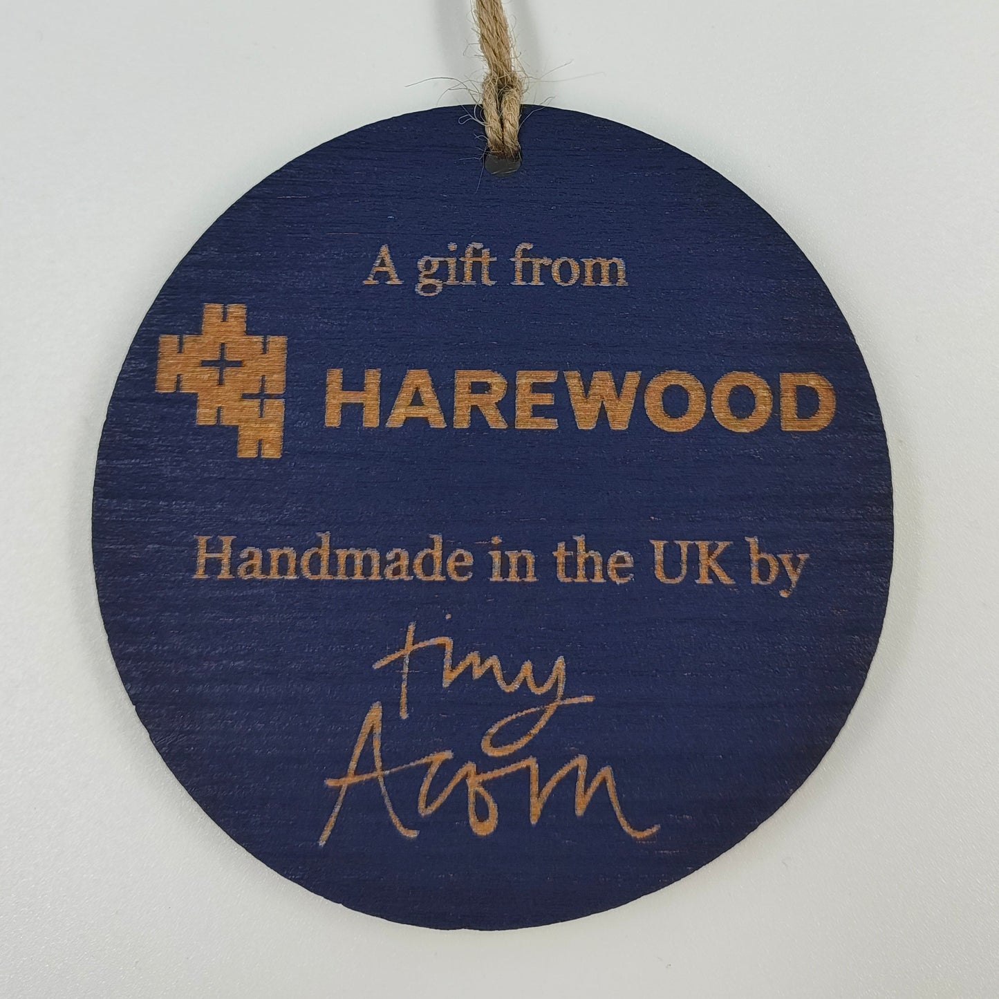 Harewood North Facade Wooden Bauble