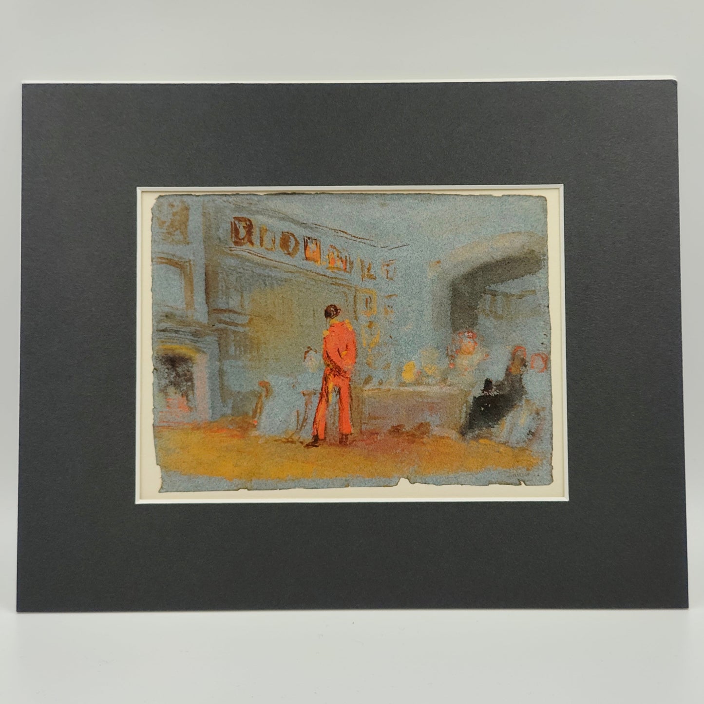 Print - The Red Uniform, 1827, JMW Turner