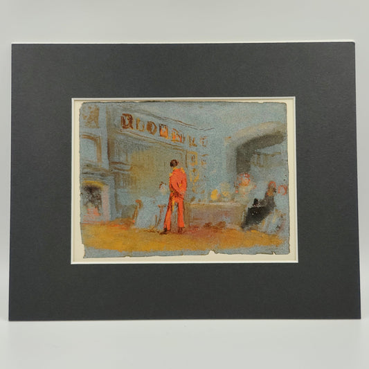 Print - The Red Uniform, 1827, JMW Turner