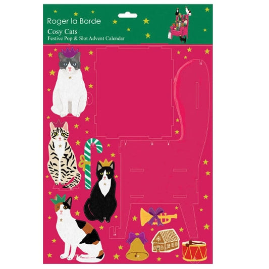 Cosy Cats Pop & Slot Advent Calendar