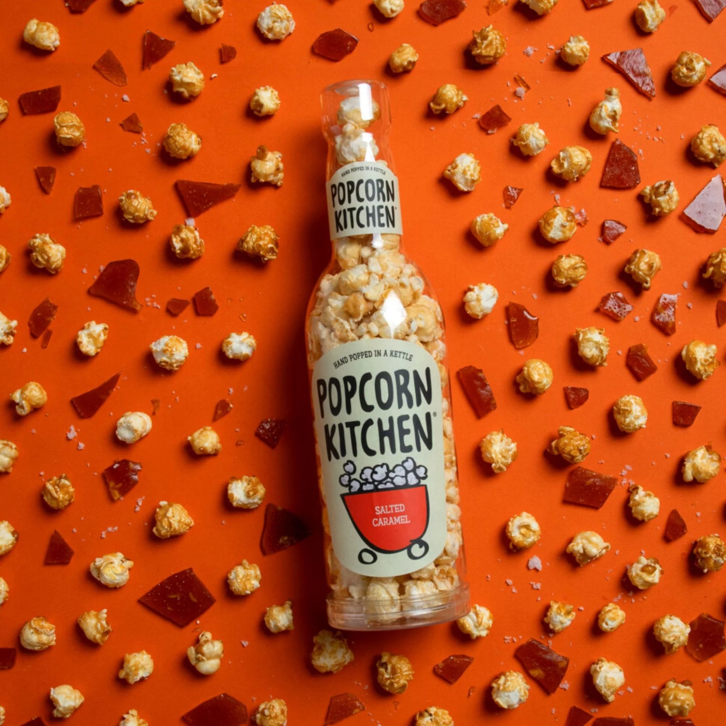 Popcorn Gift Bottle 70g - Salted Caramel