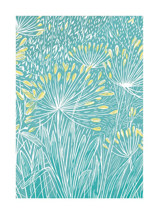 Dandelions in the wind Card