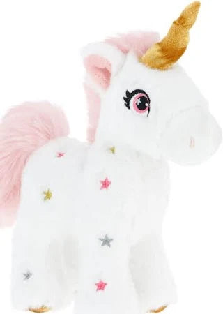 16cm Keeleco Standing Pink Unicorn (2 assorted colours)