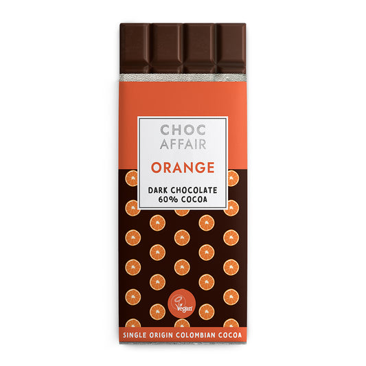 Orange Dark Chocolate Bar 90g
