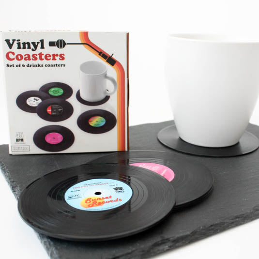 Novelty Vinyl Coasters