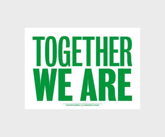 Together We Are - A3 Print - Green