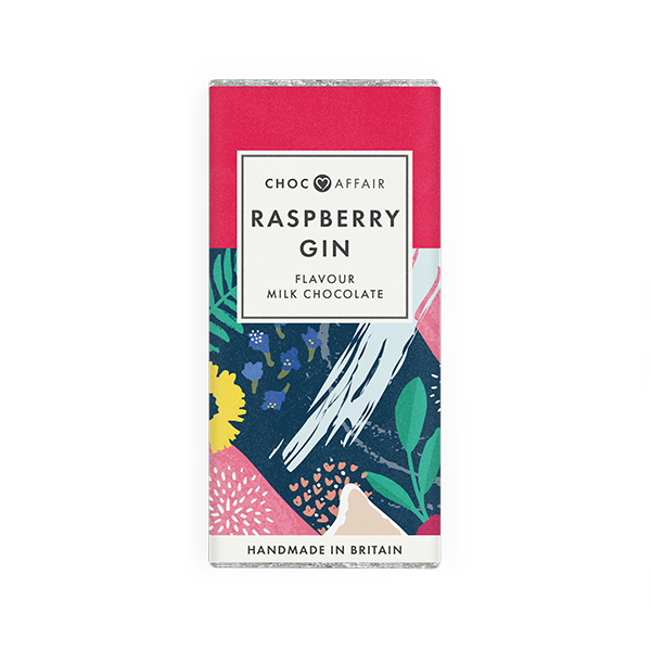 Raspberry Gin Chocolate Bar