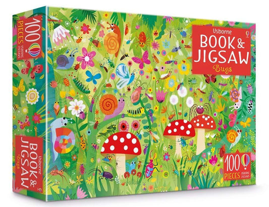 Book & Jigsaw - Bugs - 100 Piece Puzzle