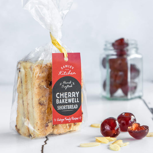 Cherry Bakewell Shortbread