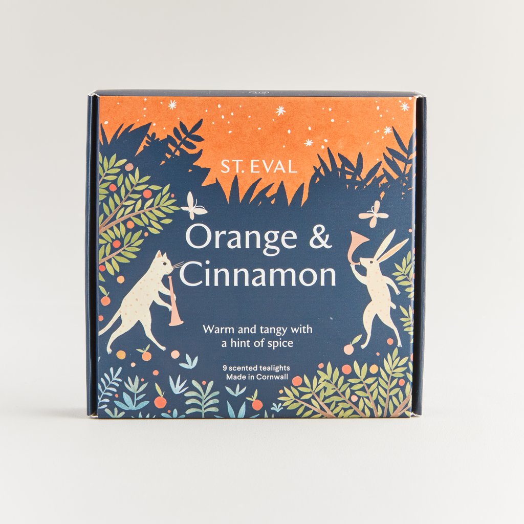Orange & Cinnamon Tealights - St Eval