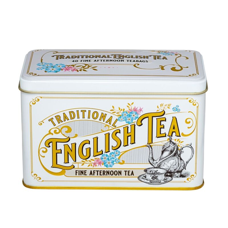 Vintage Victorian Tea Tin - English Afternoon - 40 Bags