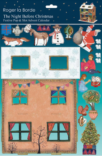 The Night Before Christmas House Pop & Slot Advent Calendar