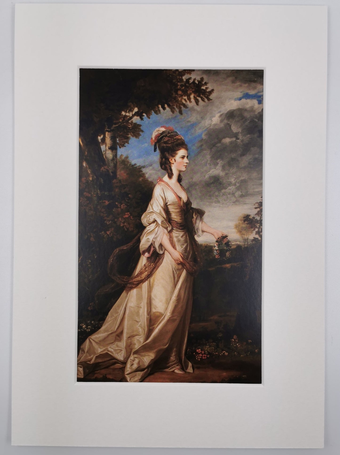 Lady Harrington by Joshua Reynolds - A4 Print