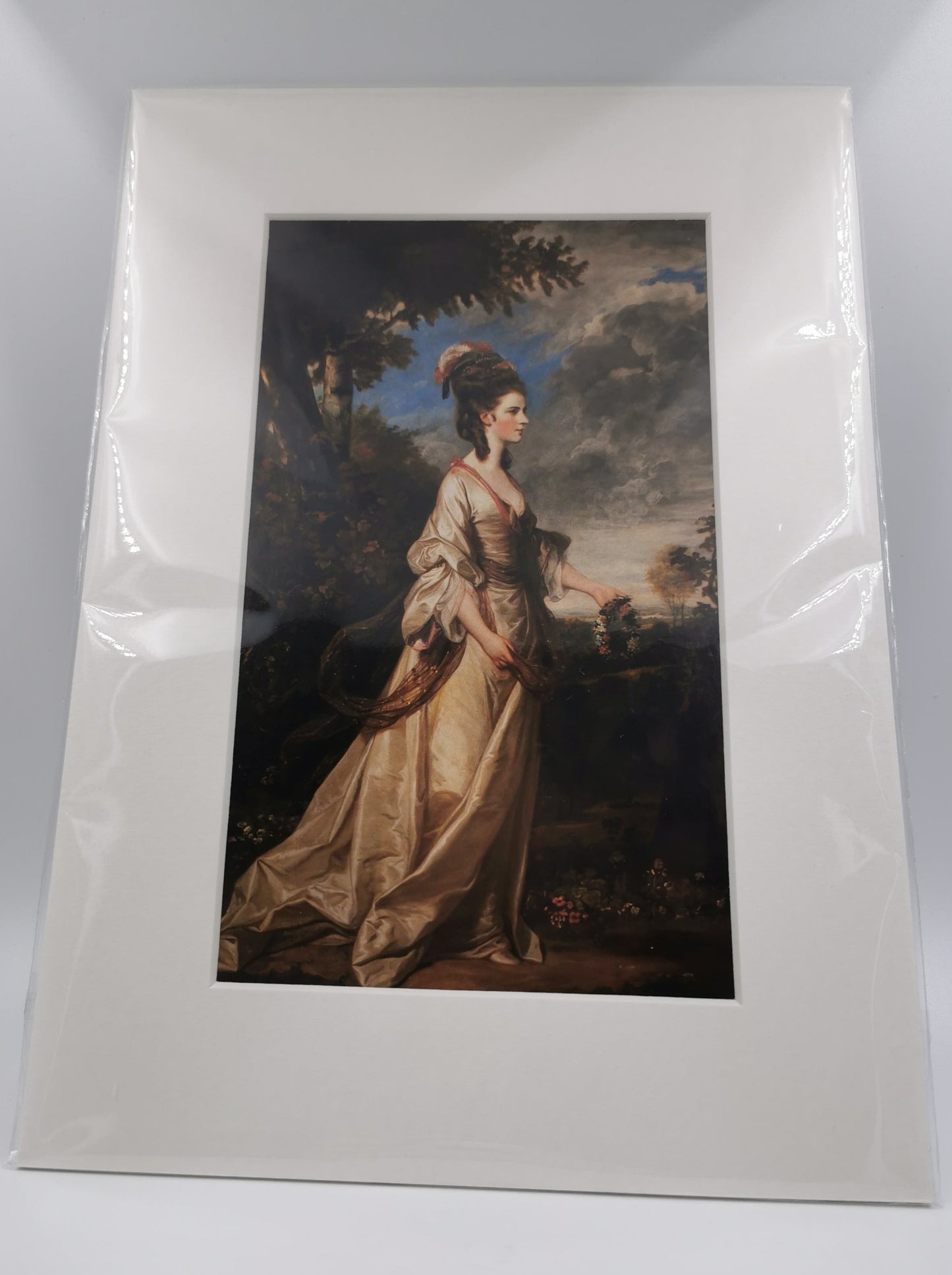 Lady Harrington by Joshua Reynolds - A4 Print