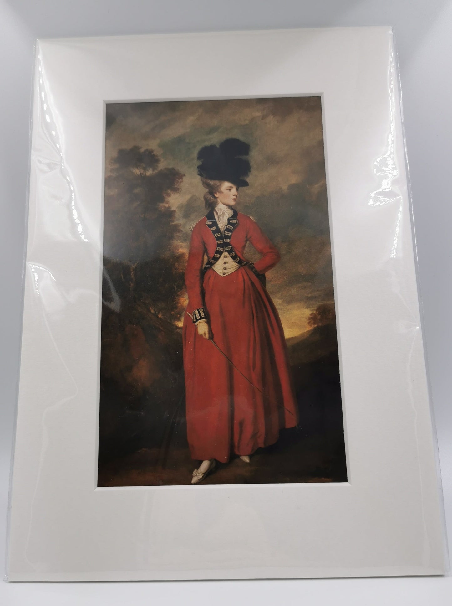 Lady Worsley by Joshua Reynolds - A4 Print