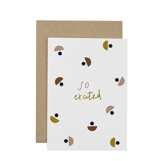 So Excited card Plewsy