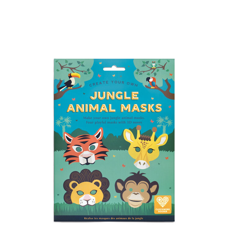Create Your Own Jungle Animal Mask