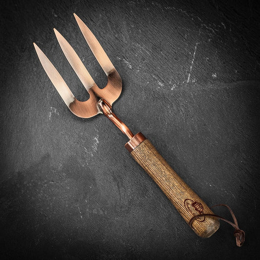 Copper Plated Hand Fork