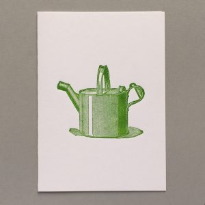 Keyhole collection Watering Can Card