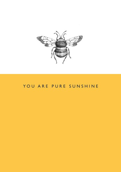 You are pure Sunshine card