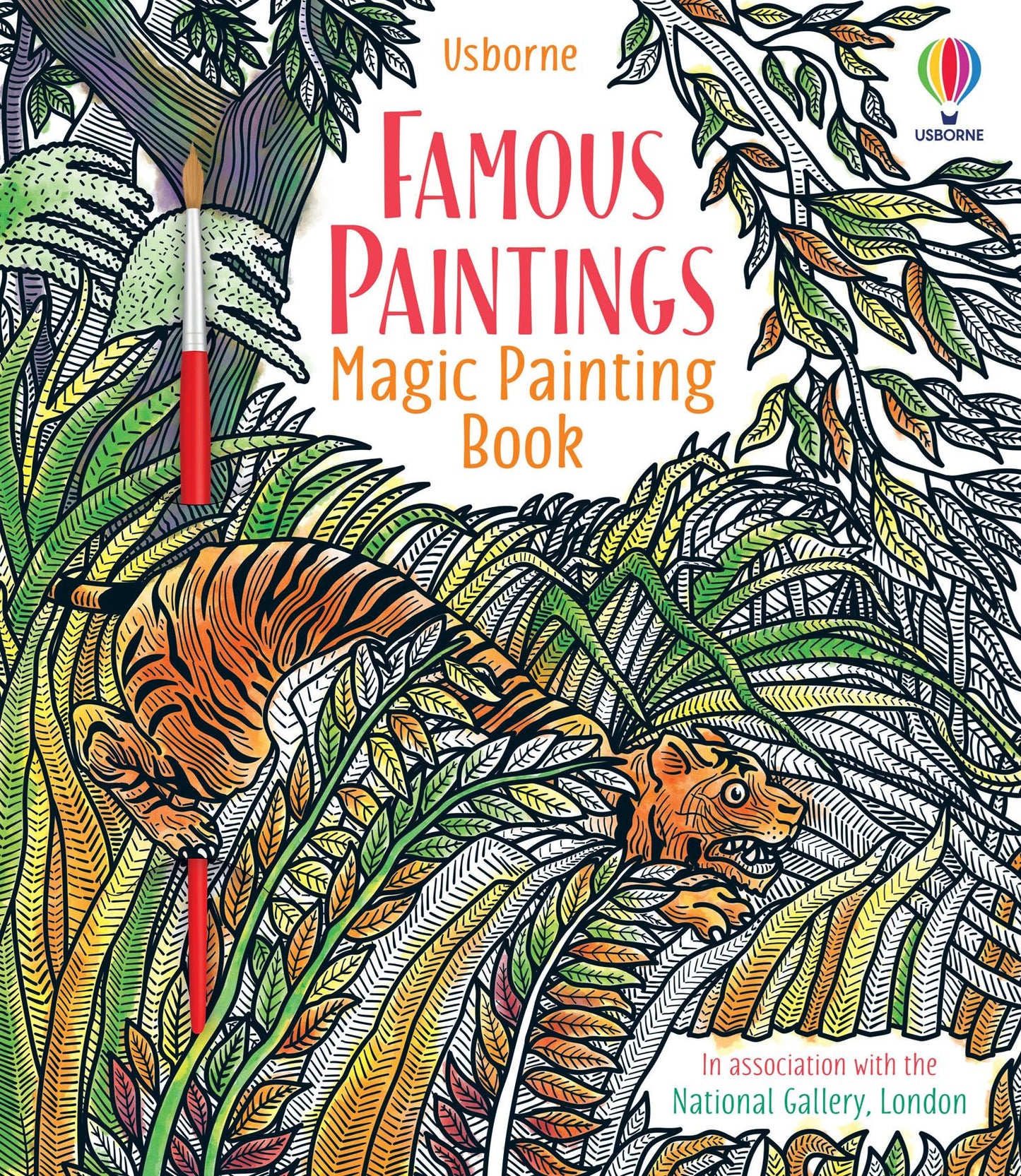 Famous Painting Magic Painting Book
