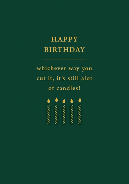 A Lot Of Candles - Mulberry & Olive Card