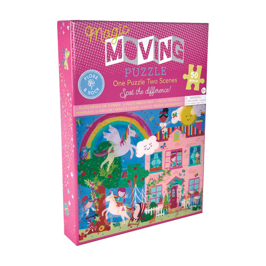 50 piece Magic Moving Puzzle Rainbow Fairy