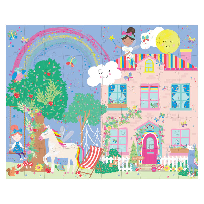 50 piece Magic Moving Puzzle Rainbow Fairy