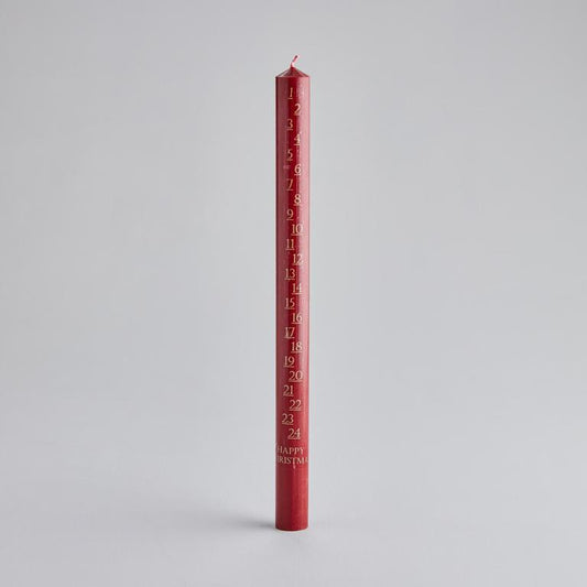 Advent Candle Red - St Eval