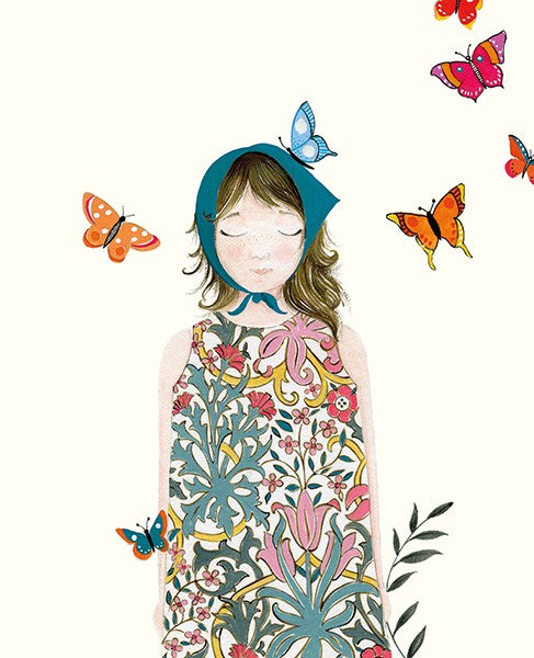 Girl with Butterflies - Veryan VR08A